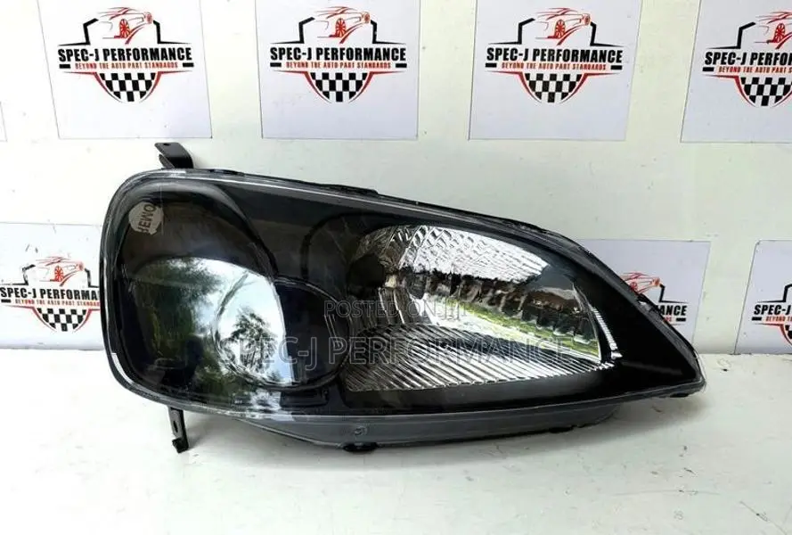 Brand New Honda Civic ES1/3/8 JDM Black Headlight Pair