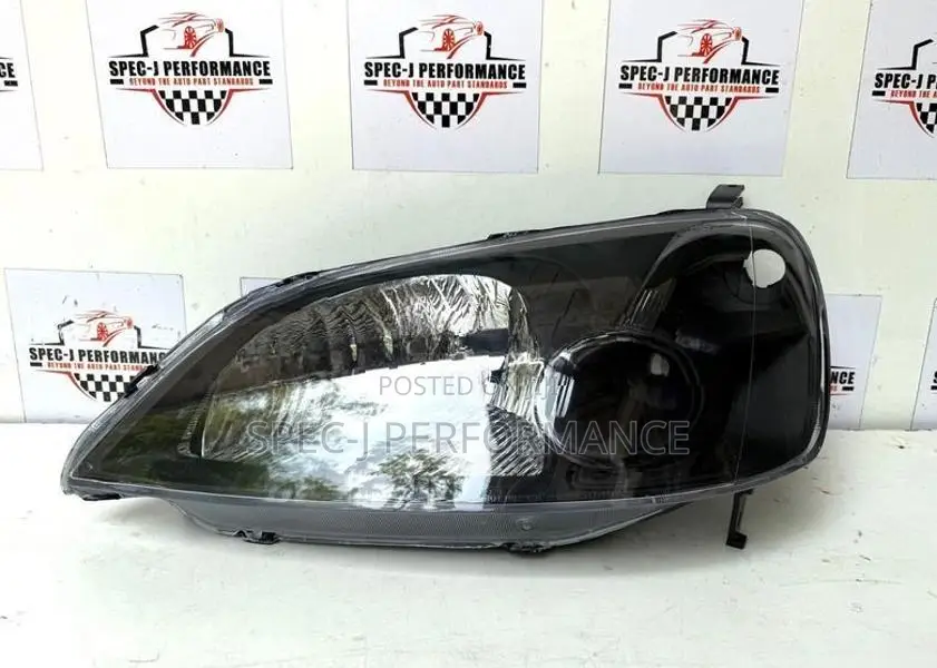 Brand New Honda Civic ES1/3/8 JDM Black Headlight Pair