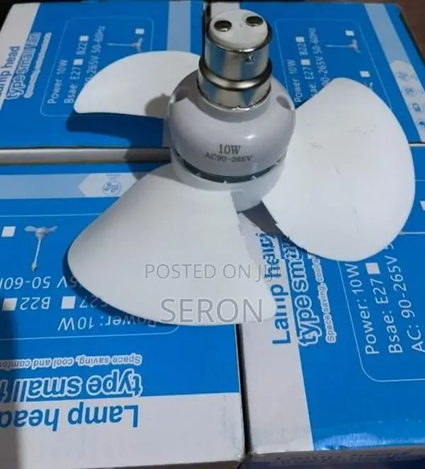 Small AC Fan Lamp Head