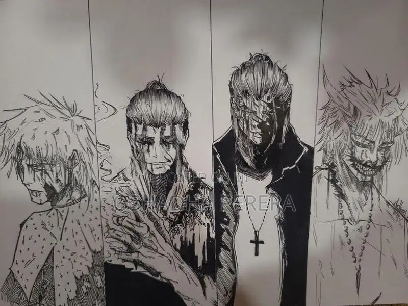 Blood Seeking Angels Art Work