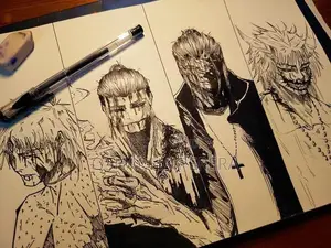 Blood Seeking Angels Art Work