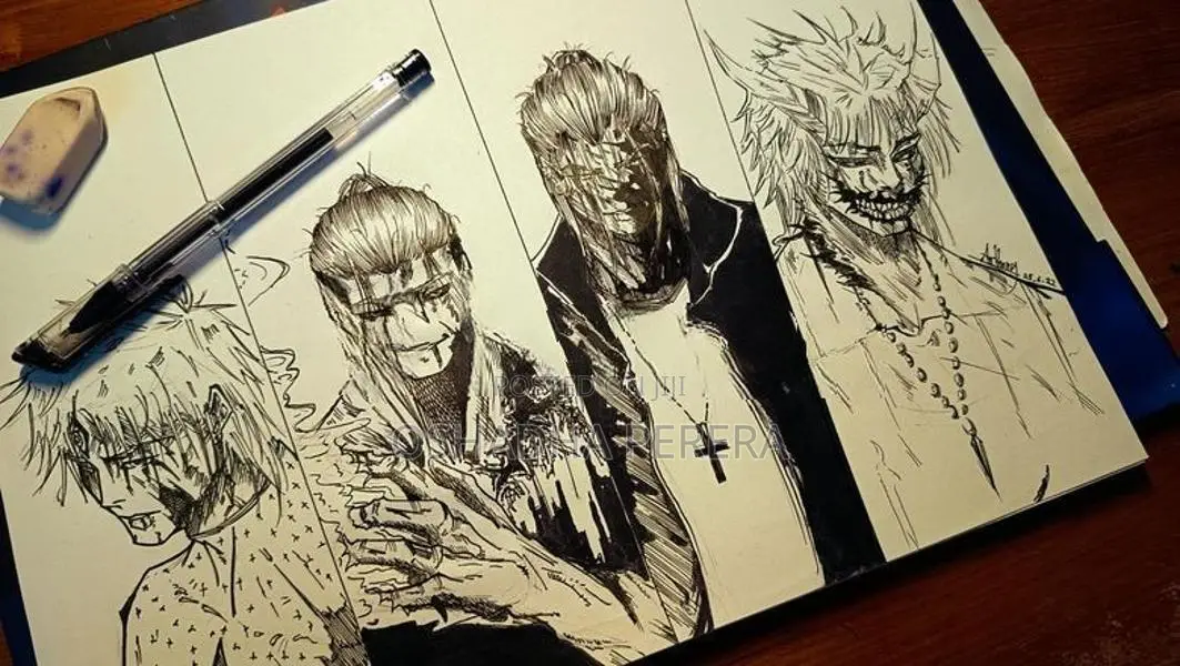 Blood Seeking Angels Art Work