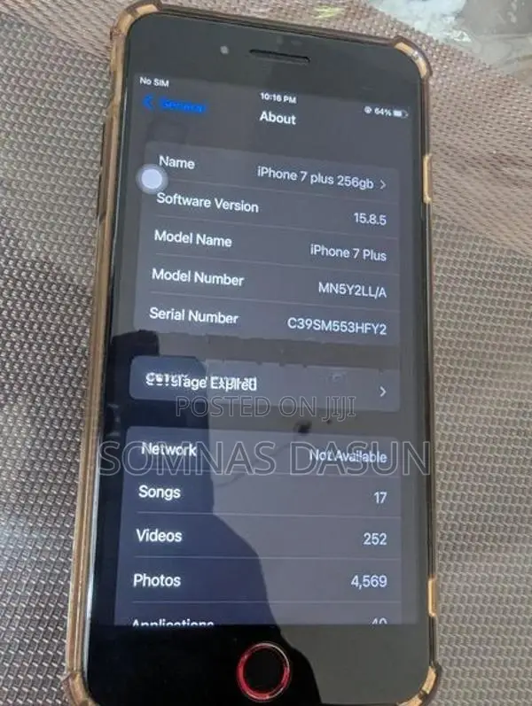 Apple iPhone 7 Plus 256GB (Used)
