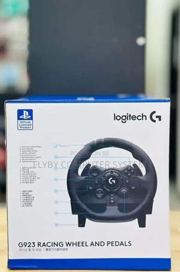 Logitech G923 Steering Wheel with Pedals