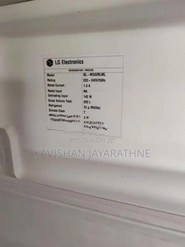 LG Fridge 285L