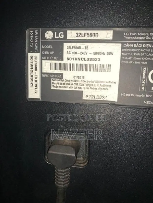 LG 32” LED TV