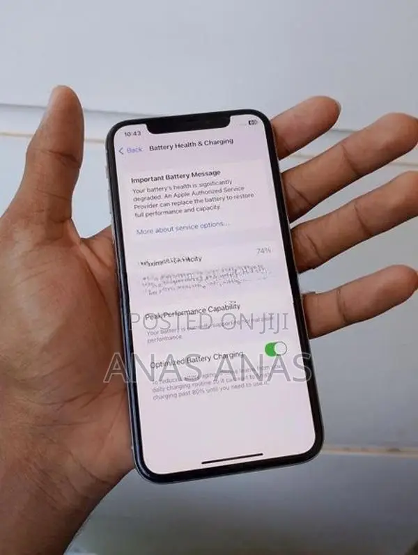 Apple iPhone X 256gb (Used)