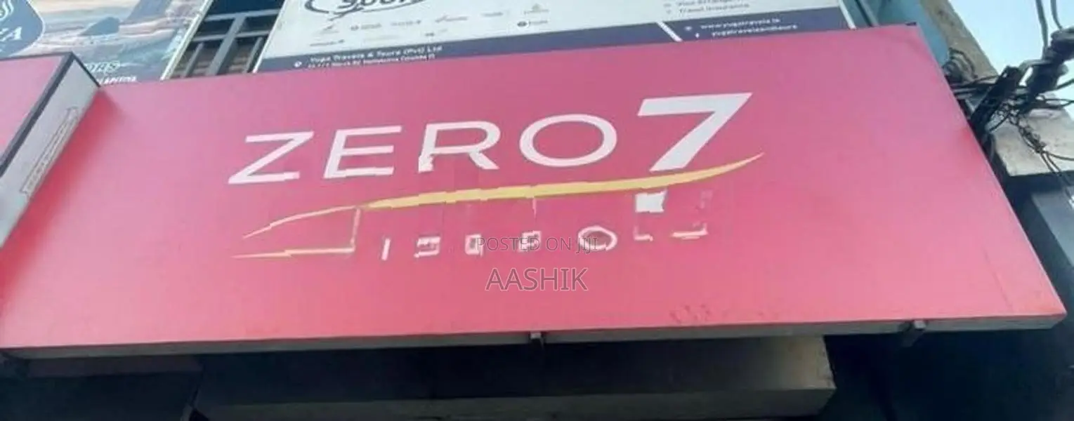 Shop LED Light Name Board