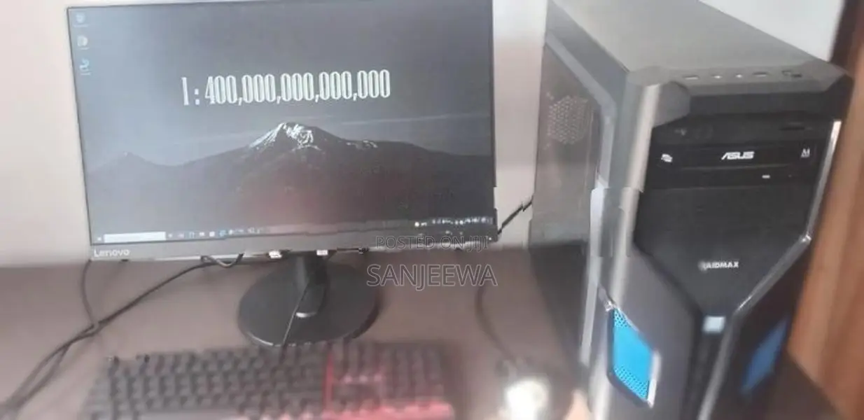 ASUS TUF Gaming Core i5 9th Gen 16GB 256SSD + Lenova 24'' HD