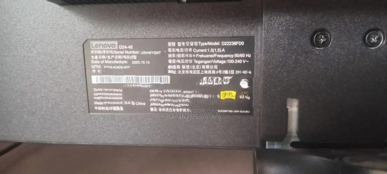 ASUS TUF Gaming Core i5 9th Gen 16GB 256SSD + Lenova 24'' HD