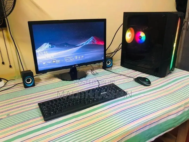 i7 4TH Gen GTX 1650 Gaming Computer Full Set