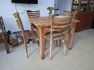 Dining Table with Four Chairs