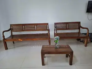 Wooden sofa set