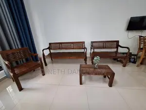 Wooden sofa set