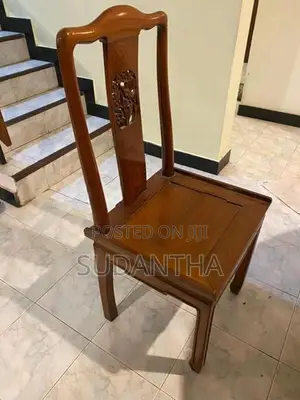 Burma Teak Wooden Furniture Dining Table set