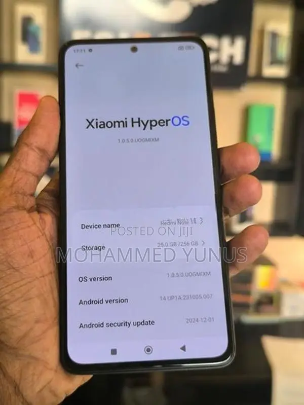 Xiaomi Redmi Note 14 8GB 256GB (Used)