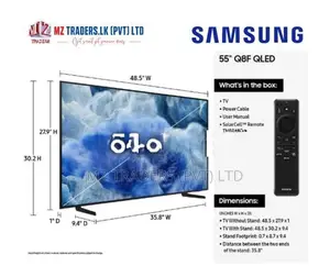Samsung 55″ QLED Q8F 4K Vision AI HDR10+ Tizan Smart TV
