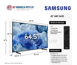 Samsung 65″ QLED Q8F 4K Vision AI HDR10+ Tizan Smart TV