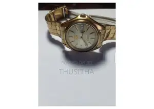 Seiko 5 Gold Tone Japanese Automatic Watch