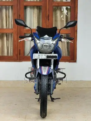 TVS Apache RTR 160 Blue Matte 2019