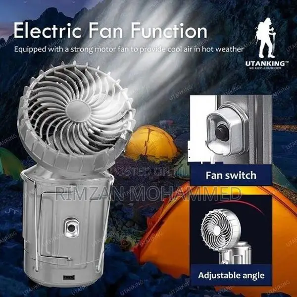 3 In 1 Solar Camping Lantern