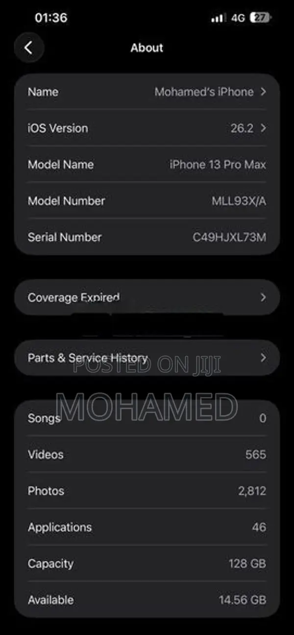 Apple iPhone 13 Pro Max 128GB (Used)