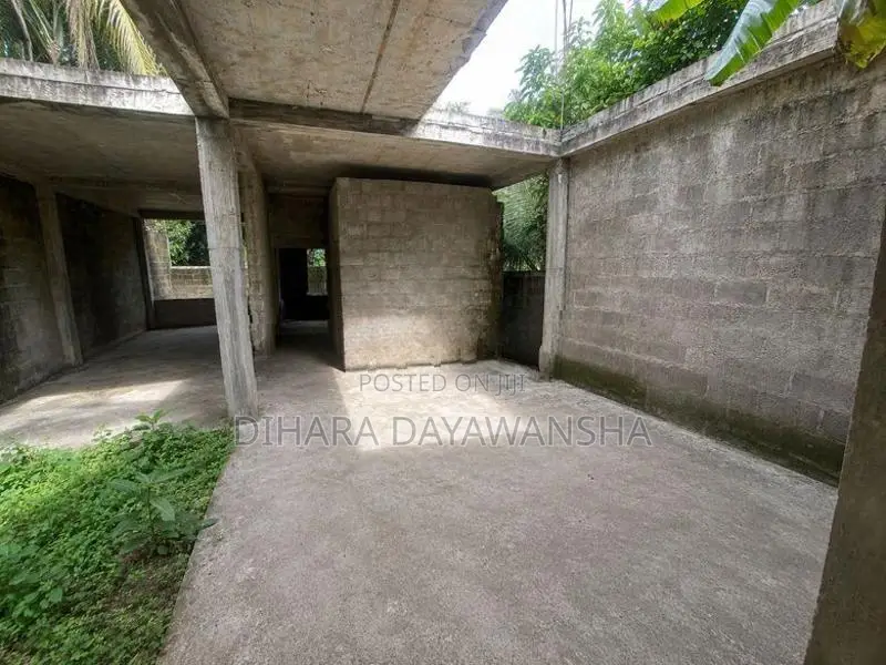 Land with House Under Construction for Sale Nugegoda