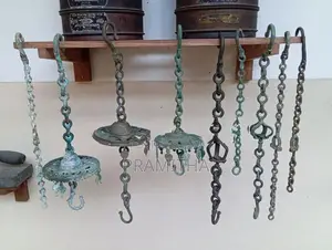 Old Bronze Chains Set