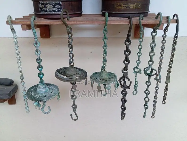 Old Bronze Chains Set