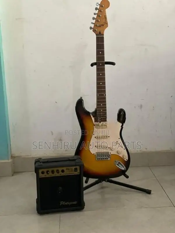 Guitar with Amp