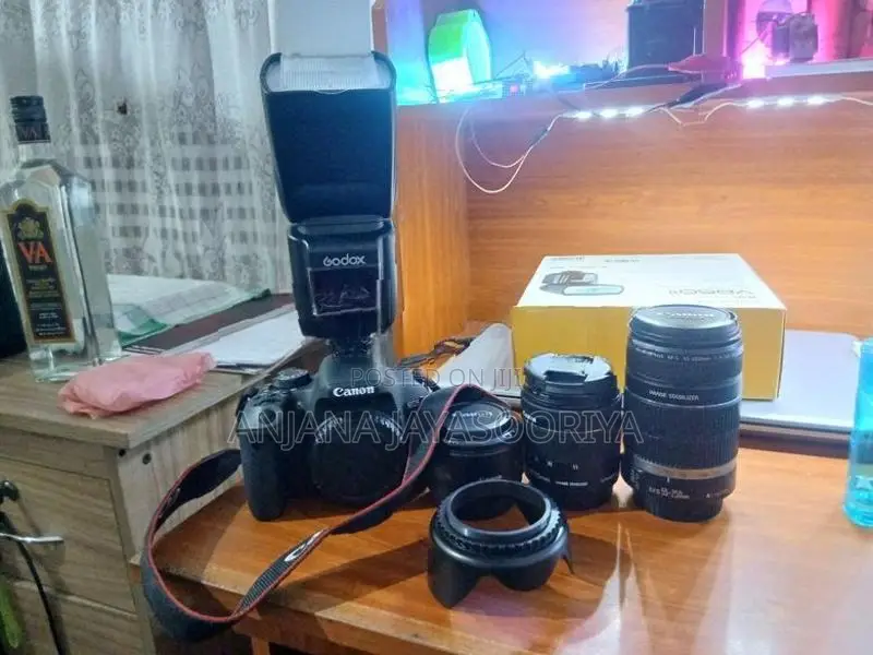 Canon Eos 800 D with Full Setup