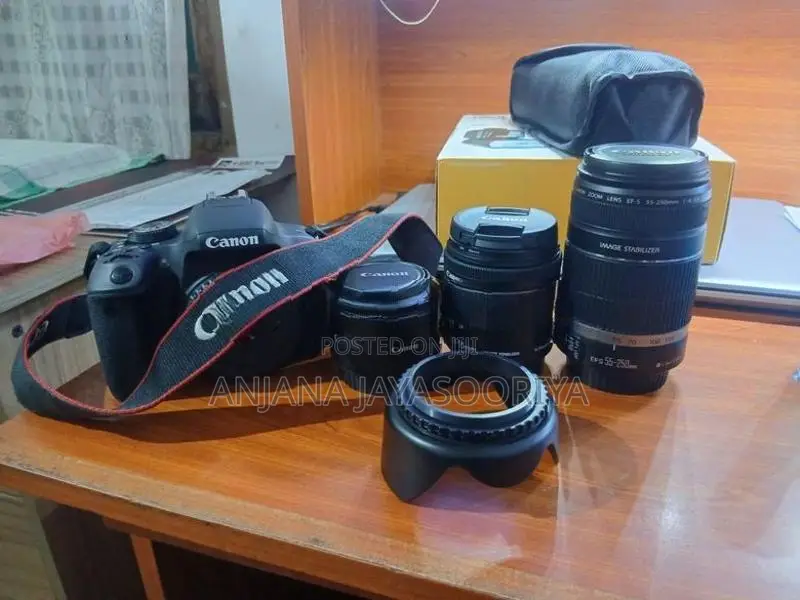 Canon Eos 800 D with Full Setup
