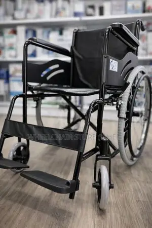 Wheel Chair Black Edition with Safety Belt