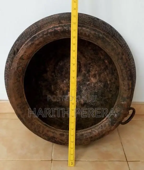 Antique copper pot