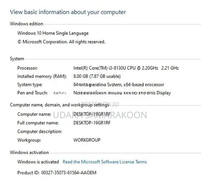 Dell Inspiron 15 3576 Laptop i3 8th Gen