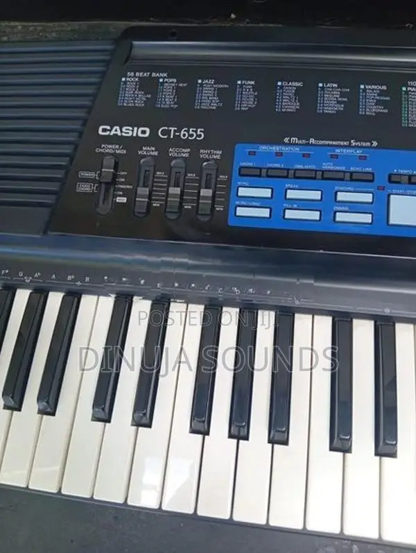 Casiotone CT-655 Keyboard