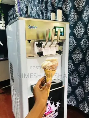 Spellor 3 Flavor Soft Ice Cream Machine