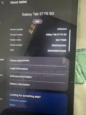 Samsung Galaxy Tab S7 FE 5G