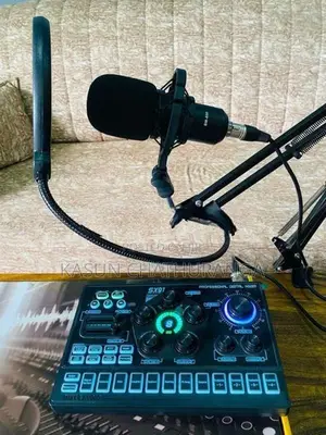 Maxmark Condenser Microphone with Sound Card