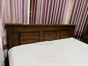 Teak Bed Set with Dressing Table