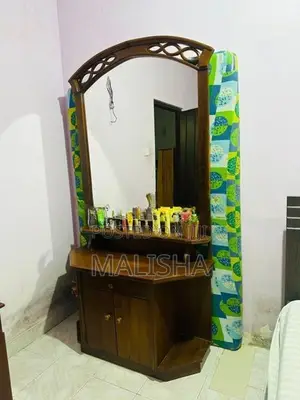Teak Bed Set with Dressing Table