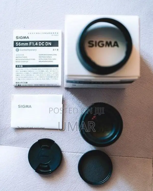 Sigma 56mm f1.4 Sony APSC Lens