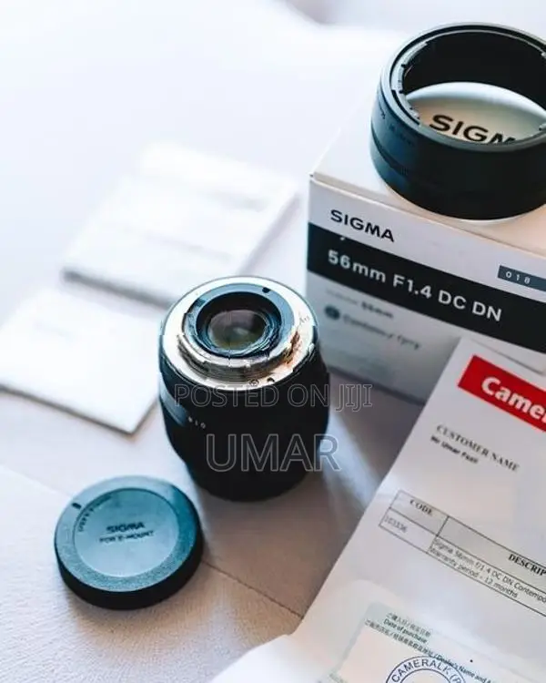 Sigma 56mm f1.4 Sony APSC Lens