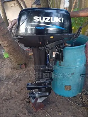 Boat with Two Suzuki 25 Engine