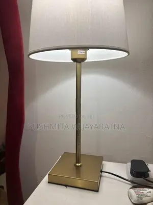 Pair of Bedside Lamps with Bulb