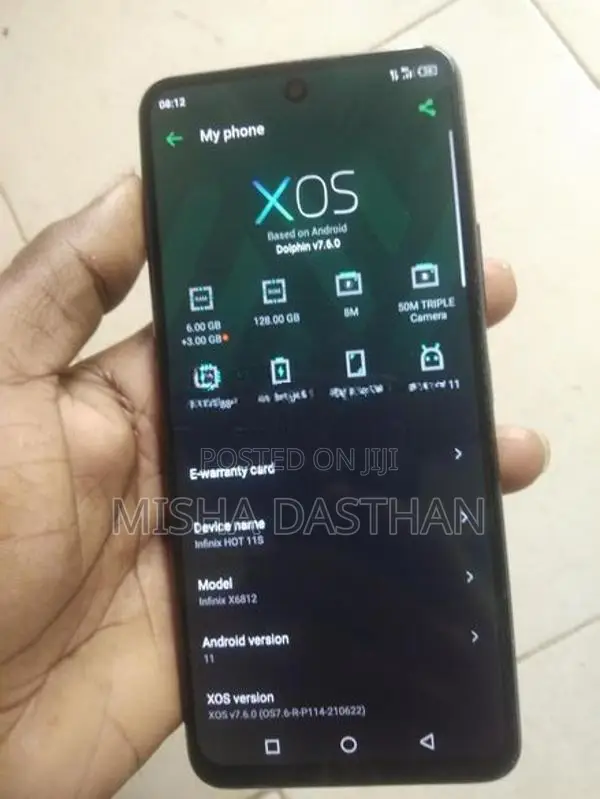 Infinix Hot 11s 6GB 128GB (Used)