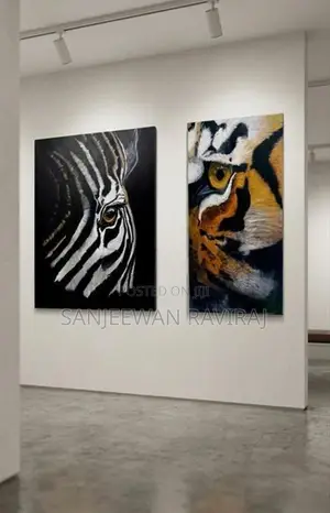 Acrylic Wildlife Painting Medium Size