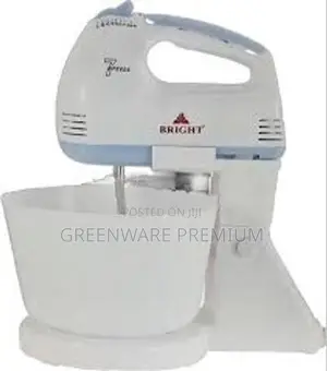 Bright Hand Mixer with Bowl (BR 520B)