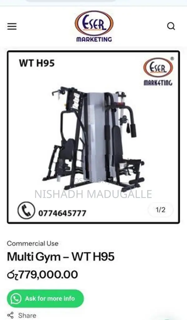 Multi Gym-Eser