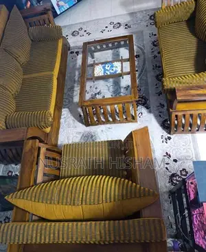 Teak Wood Sofa Set
